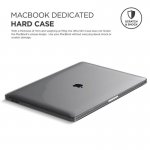 Elago Slim Case - предпазен поликарбонатов кейс за MacBook Pro 15 Touch Bar (Mid 2016), (Late 2017), (Mid 2018) (прозрачен) 2