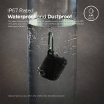 Elago Airpods Waterproof Hang Case - водоустойчив силиконов калъф с карабинер за Apple Airpods (тъмносин) 6