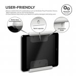 Elago Home Hub Mount - силиконова поставка, прикрепяща се към стената за iPad Pro, iPad Air, iPad и iPad mini (бяла) 2