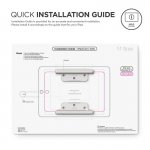 Elago Home Hub Mount - силиконова поставка, прикрепяща се към стената за iPad Pro, iPad Air, iPad и iPad mini (бяла) 7