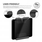 Elago Home Hub Mount - силиконова поставка, прикрепяща се към стената за iPad Pro, iPad Air, iPad и iPad mini (тъмносива) 2