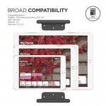 Elago Home Hub Mount - силиконова поставка, прикрепяща се към стената за iPad Pro, iPad Air, iPad и iPad mini (тъмносива) 4