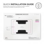 Elago Home Hub Mount - силиконова поставка, прикрепяща се към стената за iPad Pro, iPad Air, iPad и iPad mini (черна) 7