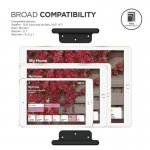 Elago Home Hub Mount - силиконова поставка, прикрепяща се към стената за iPad Pro, iPad Air, iPad и iPad mini (черна) 4