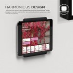 Elago Home Hub Mount - силиконова поставка, прикрепяща се към стената за iPad Pro, iPad Air, iPad и iPad mini (черна) 1