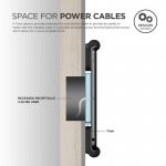 Elago Home Hub Mount - силиконова поставка, прикрепяща се към стената за iPad Pro, iPad Air, iPad и iPad mini (черна) 3