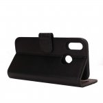 Redneck Prima Folio - кожен калъф, тип портфейл и поставка за Huawei P20 Lite (черен) 4