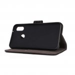 Redneck Prima Folio - кожен калъф, тип портфейл и поставка за Huawei P20 Lite (черен) 3