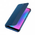 Huawei Smart View Cover - оригинален кожен калъф за Huawei Honor 10 (син) 3