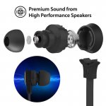 iLuv Neon Air 2 Wireless In-Ear Earphones - безжични спортни блутут слушалки за мобилни устройства (черен) 3