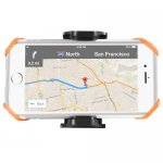 Macally Bike Holder - универсална поставка за колело за iPhone и мобилни телефони (черна) 5