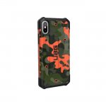 Urban Armor Gear Pathfinder - удароустойчив хибриден кейс за iPhone XS, iPhone X (оранжев-камуфлаж) 3