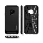 Spigen Neo Hybrid Case - хибриден кейс с висока степен на защита за Samsung Galaxy S9 (черен) 1