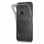 Spigen Liquid Crystal Glitter Case - тънък качествен термополиуретанов кейс за Huawei P20 Lite (прозрачен)  4