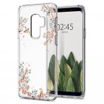 Spigen Liquid Crystal Blossom Nature Case - тънък качествен термополиуретанов кейс за Samsung Galaxy S9 Plus (прозрачен) 5