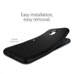 Spigen Liquid Air Case - тънък качествен термополиуретанов кейс за Samsung Galaxy J5 (2017) (черен)  4