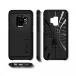 Spigen Tough Armor Case - хибриден кейс с най-висока степен на защита за Samsung Galaxy S9 (черен) 1