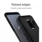 Spigen Tough Armor Case - хибриден кейс с най-висока степен на защита за Samsung Galaxy S9 (черен) 4
