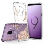 Spigen Liquid Crystal Blossom Crystal Case - тънък качествен термополиуретанов кейс за Samsung Galaxy S9 Plus (прозрачен) 1