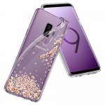 Spigen Liquid Crystal Blossom Crystal Case - тънък качествен термополиуретанов кейс за Samsung Galaxy S9 Plus (прозрачен) 3
