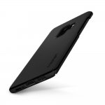 Spigen Thin Fit Case - качествен тънък матиран кейс за Samsung Galaxy S9 (черен) 2