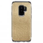 Spigen Slim Armor Glitter Case - хибриден кейс с най-висока степен на защита за Samsung Galaxy S9 Plus (златист) 1