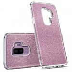 Spigen Slim Armor Glitter Case - хибриден кейс с най-висока степен на защита за Samsung Galaxy S9 Plus (розов) 5