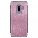 Spigen Slim Armor Glitter Case - хибриден кейс с най-висока степен на защита за Samsung Galaxy S9 Plus (розов) 1