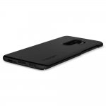 Spigen Thin Fit Case - качествен тънък матиран кейс за Samsung Galaxy S9 Plus (черен) 5