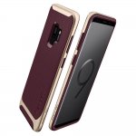 Spigen Neo Hybrid Case - хибриден кейс с висока степен на защита за Samsung Galaxy S9 (червен) 4