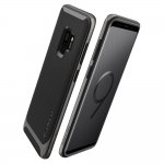 Spigen Neo Hybrid Case - хибриден кейс с висока степен на защита за Samsung Galaxy S9 (тъмносив) 6
