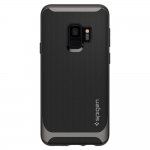 Spigen Neo Hybrid Case - хибриден кейс с висока степен на защита за Samsung Galaxy S9 (тъмносив) 2