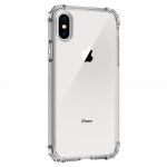 Spigen Crystal Shell Case - хибриден кейс с висока степен на защита за iPhone XS, iPhone X (прозрачен) 4