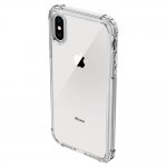 Spigen Crystal Shell Case - хибриден кейс с висока степен на защита за iPhone XS, iPhone X (прозрачен) 6