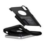 Spigen Tough Armor Case - хибриден кейс с най-висока степен на защита за iPhone XS, iPhone X (черен) 7