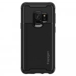 Spigen Rugged Armor Urban Case - термополиуретанов кейс с висока степен на защита за Samsung Galaxy S9 (черен) 1