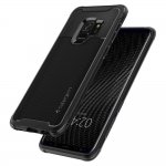 Spigen Rugged Armor Urban Case - термополиуретанов кейс с висока степен на защита за Samsung Galaxy S9 (черен) 6