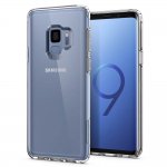 Spigen Slim Armor Crystal Case - хибриден кейс с най-висока степен на защита за Samsung Galaxy S9 (прозрачен) 7