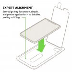 Belkin InvisiGlass Ultra Screen Protector - калено стъклено защитно покритие с рамка за поставяне за iPhone XS, iPhone X 1