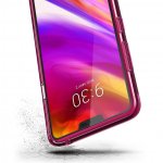 Verus Crystal Bumper Case - хибриден удароустойчив кейс за LG G7 (розов-прозрачен) 3