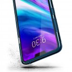 Verus Crystal Bumper Case - хибриден удароустойчив кейс за LG G7 (син-прозрачен) 3