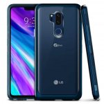 Verus Crystal Bumper Case - хибриден удароустойчив кейс за LG G7 (син-прозрачен) 1