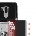 Verus Damda Glide Case - висок клас хибриден удароустойчив кейс с място за кр. карти за LG G7 (черен) 3