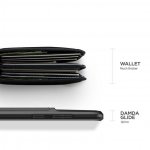 Verus Damda Glide Case - висок клас хибриден удароустойчив кейс с място за кр. карти за LG G7 (черен) 5