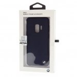 BMW Signature Silicone Hard Case - твърд силиконов кейс за Samsung Galaxy S9 (тъмносин) 2