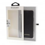 Guess Iridescent Book Case - дизайнерски кожен калъф, тип портфейл за Samsung Galaxy S9 Plus (черен) 3