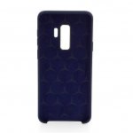 Mercedes-Benz Liquid Silicone Case - оригинален твърд силиконов кейс за Samsung Galaxy S9 Plus (тъмносин) 1