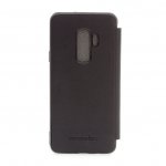 Mercedes-Benz New Organic II Booktype Case - кожен калъф (естествена кожа), тип портфейл за Samsung Galaxy S9 Plus (черен) 1