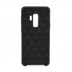 Mercedes-Benz Liquid Silicone Case - оригинален твърд силиконов кейс за Samsung Galaxy S9 Plus (черен) 1