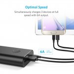 Anker PowerCore+ 20100 mAh USB-C Power Bank с PowerIQ и VoltageBoost - външна батерия с 2 USB изхода и USB-C изход за зареждане на мобилни устройства 2
